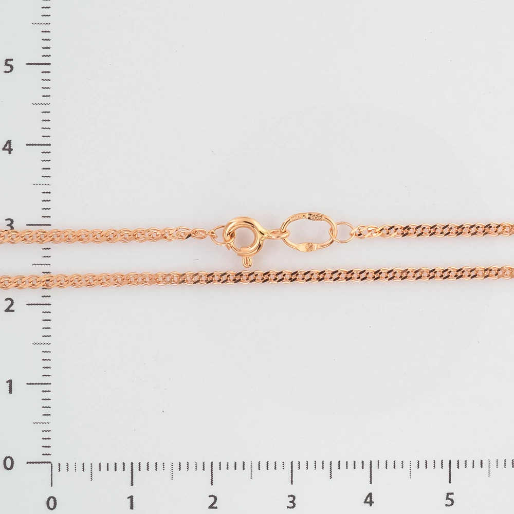 Цепь из красного золота 585 пробы