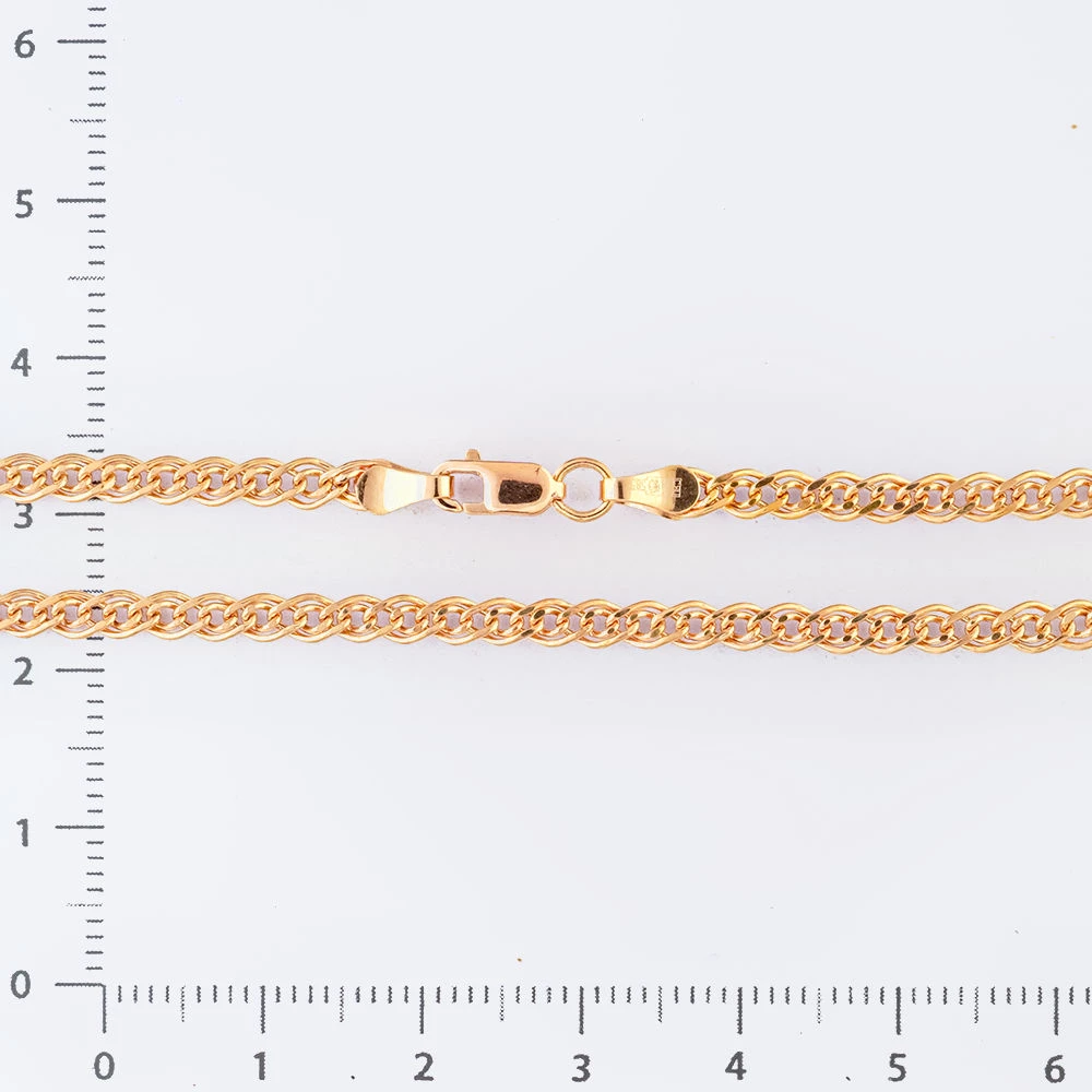 Цепь из красного золота 585 пробы