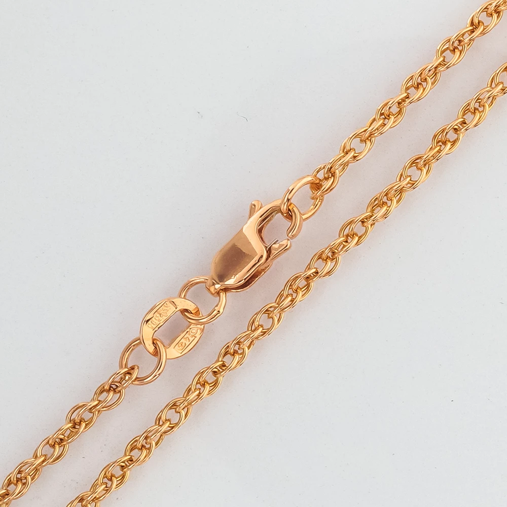 Цепь из красного золота 585 пробы