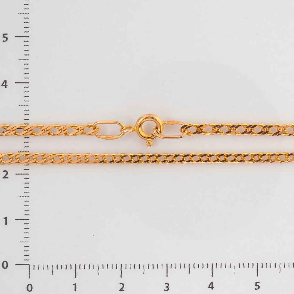 Цепь из красного золота 585 пробы