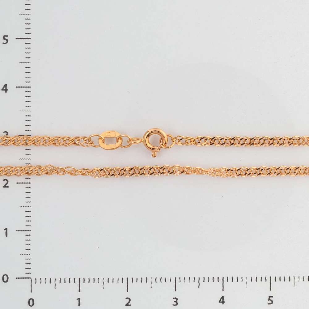 Цепь из красного золота 585 пробы