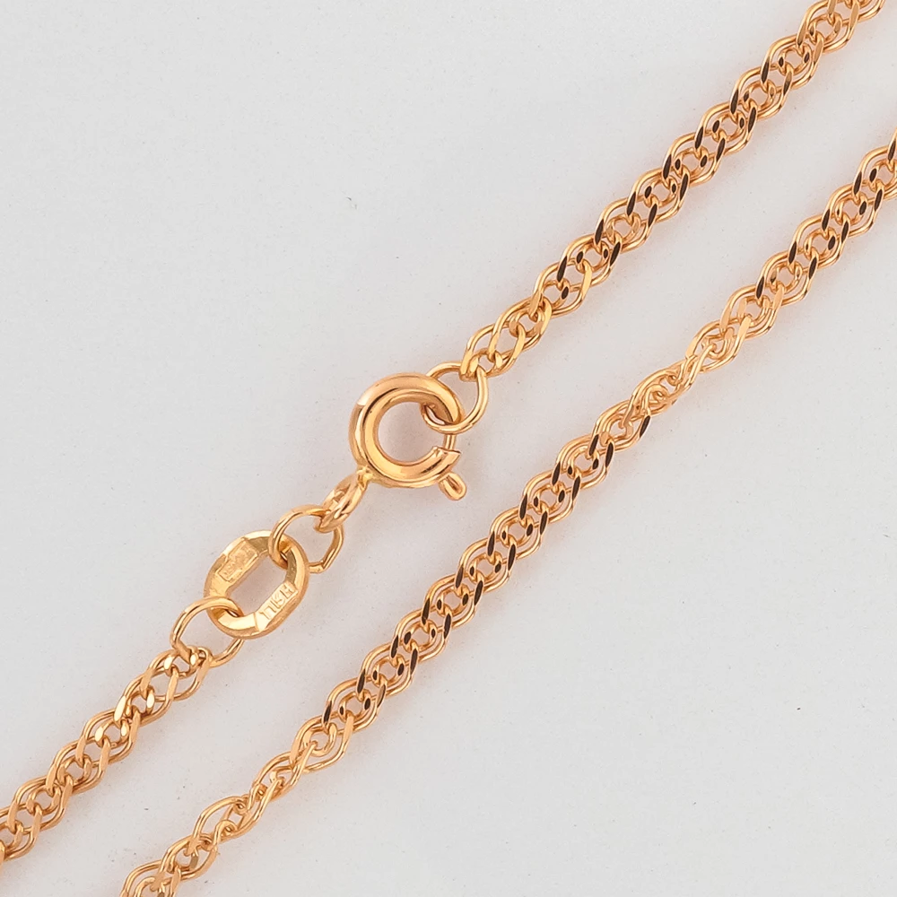 Цепь из красного золота 585 пробы