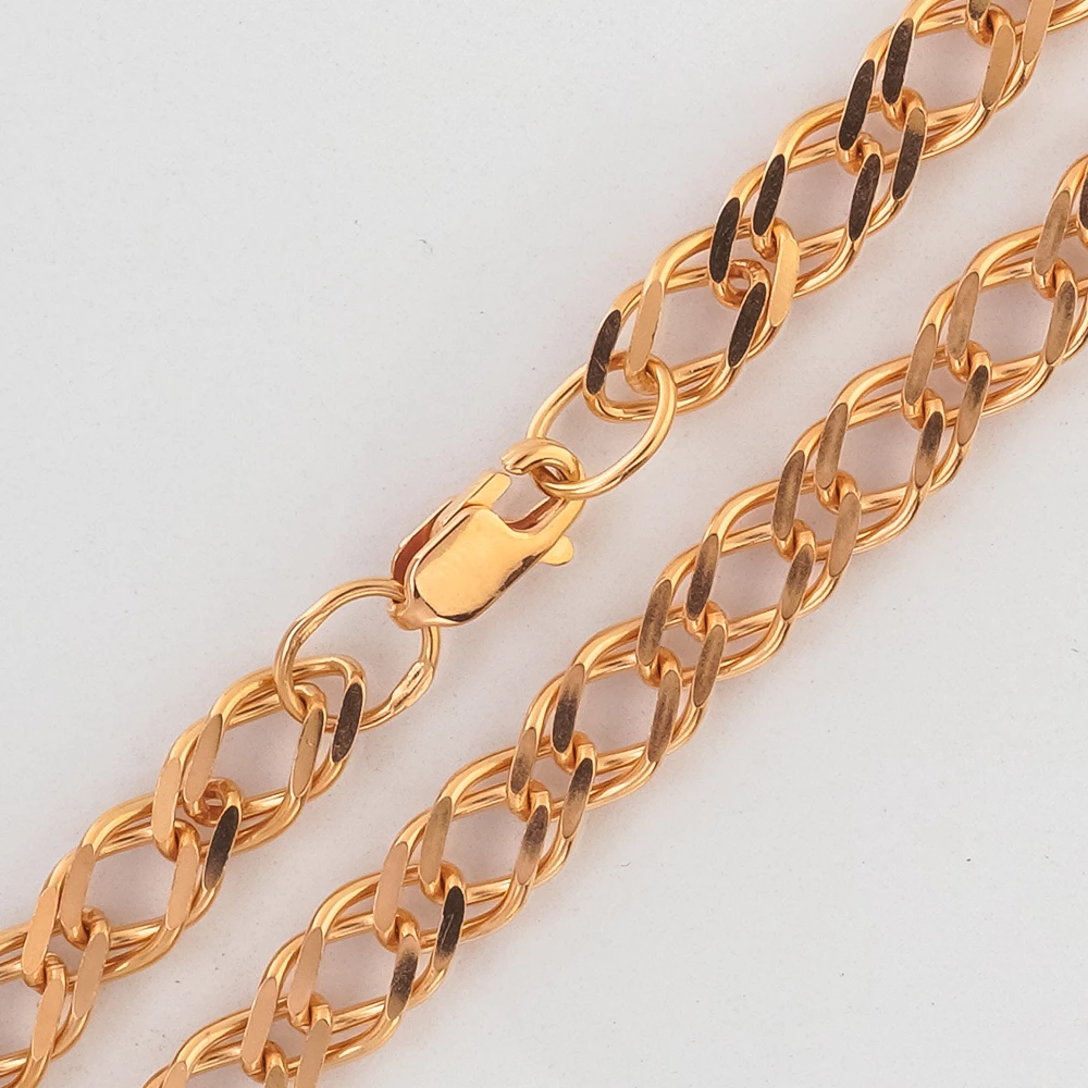 Цепь из красного золота 585 пробы