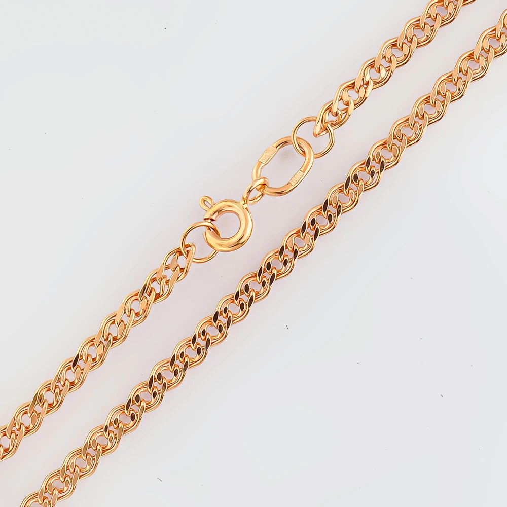 Цепь из красного золота 585 пробы