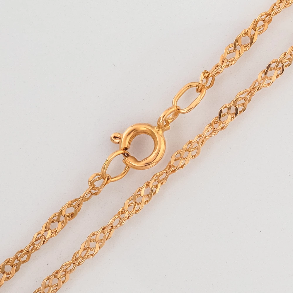 Цепь из красного золота 585 пробы