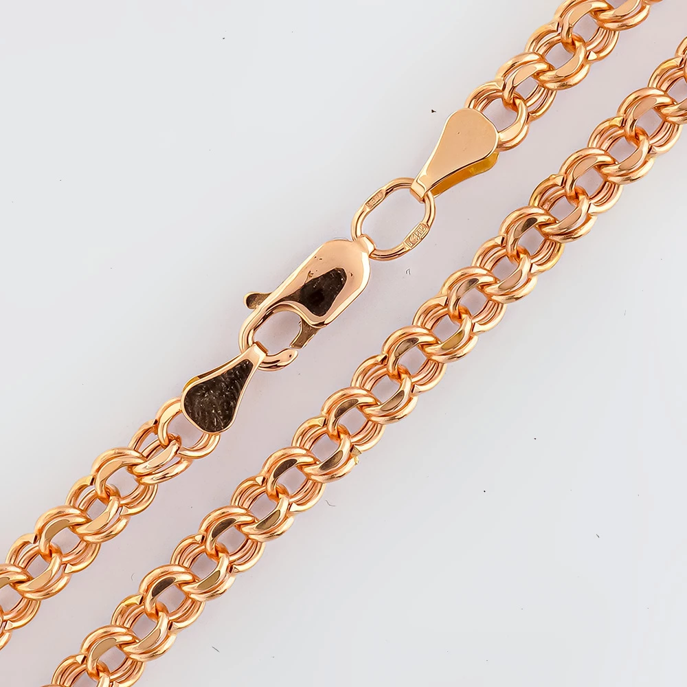 Цепь из красного золота 585 пробы