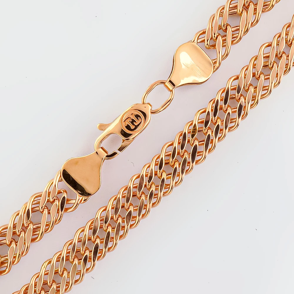 Цепь из красного золота 585 пробы