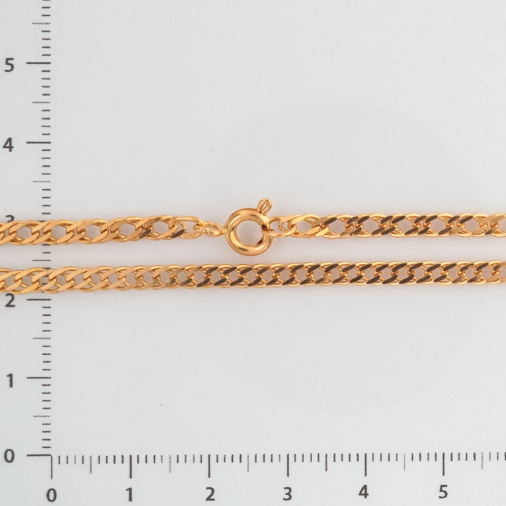 Цепь из красного золота 585 пробы