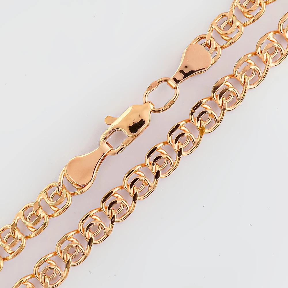 Цепь из красного золота 585 пробы