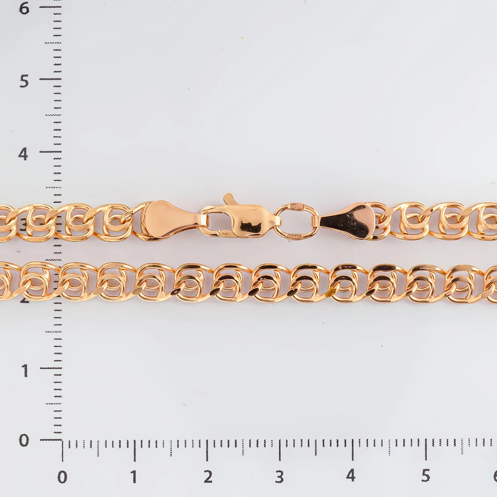 Цепь из красного золота 585 пробы