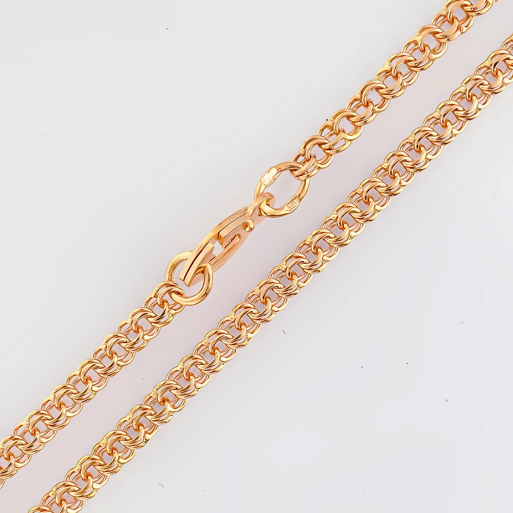 Цепь из красного золота 585 пробы