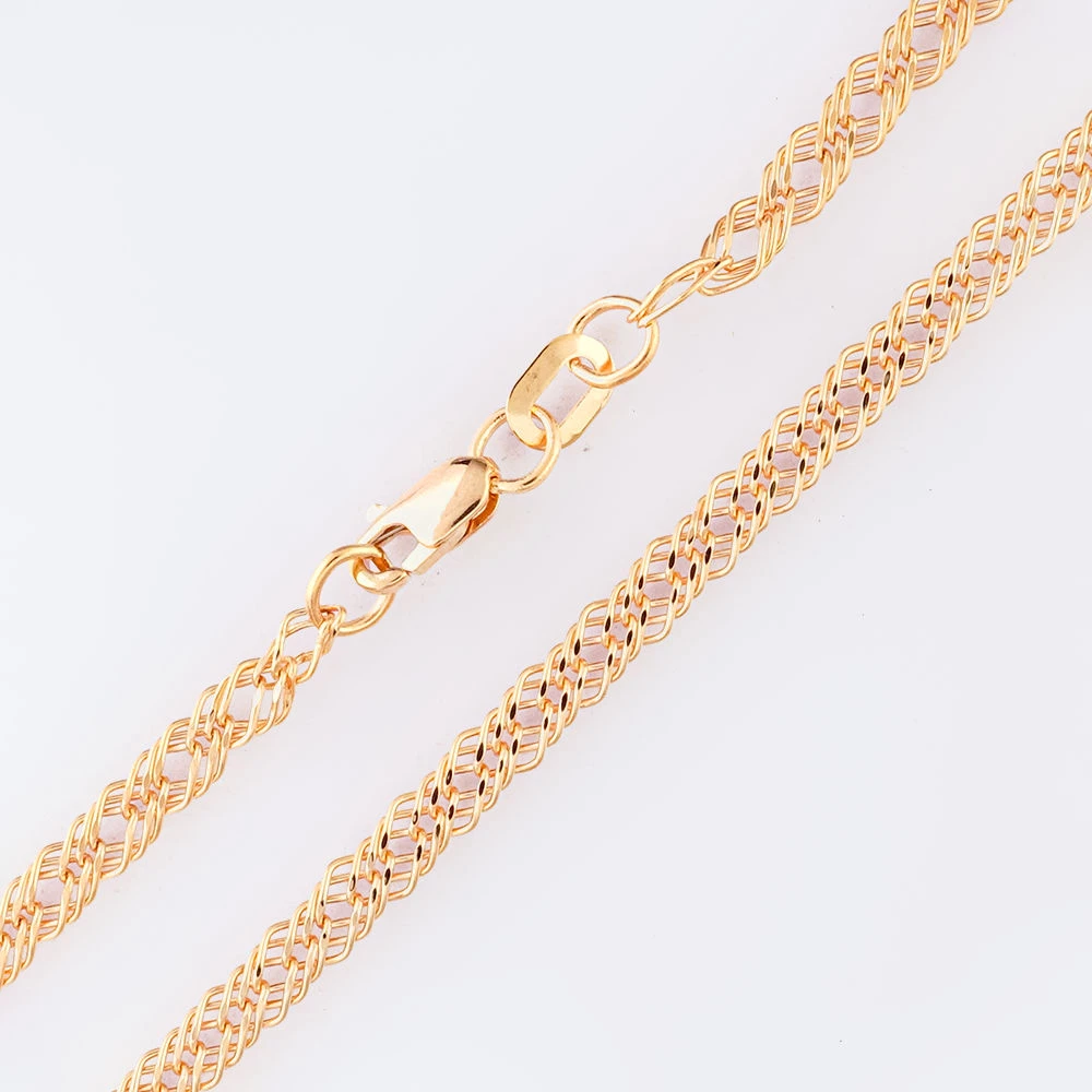 Цепь из красного золота 585 пробы