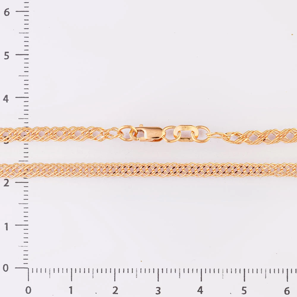 Цепь из красного золота 585 пробы