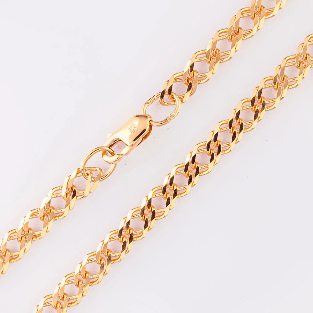 Цепь из красного золота 585 пробы