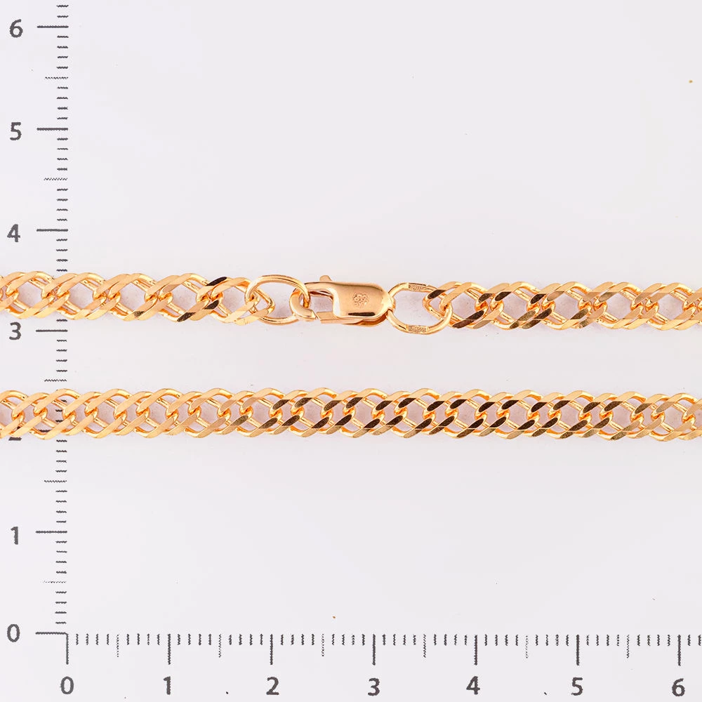 Цепь из красного золота 585 пробы