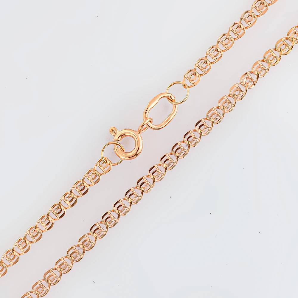 Цепь из красного золота 585 пробы