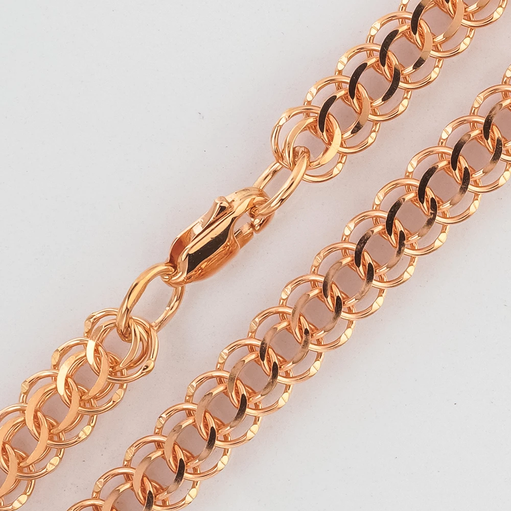 Цепь из красного золота 585 пробы