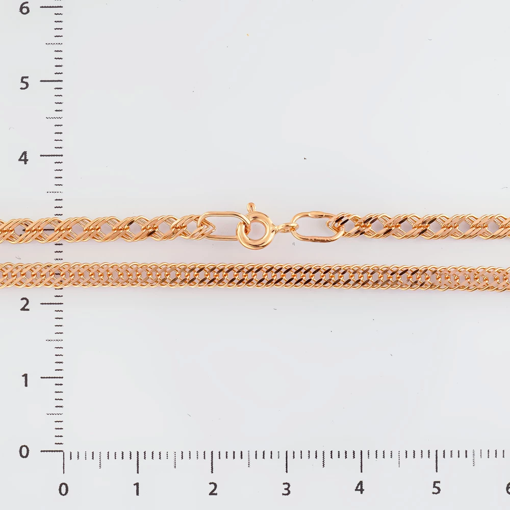 Цепь из красного золота 585 пробы
