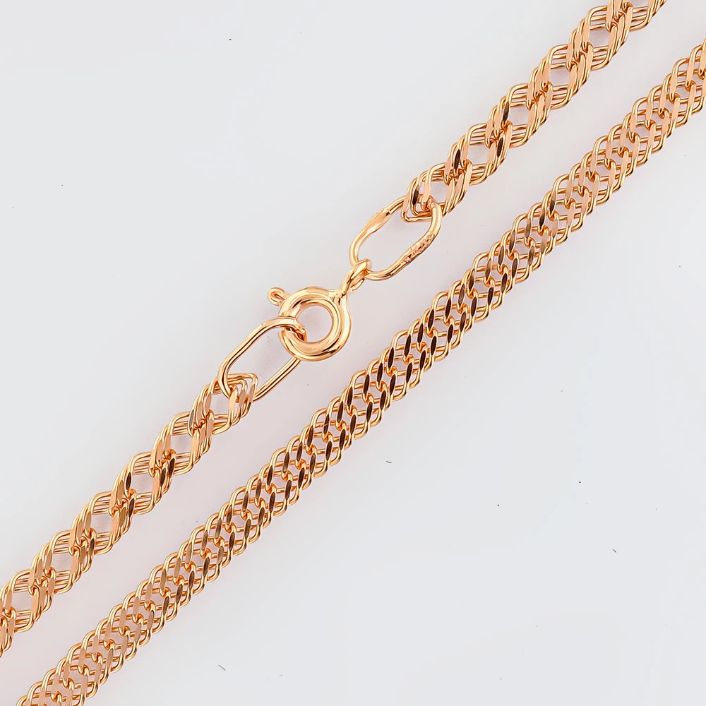 Цепь из красного золота 585 пробы