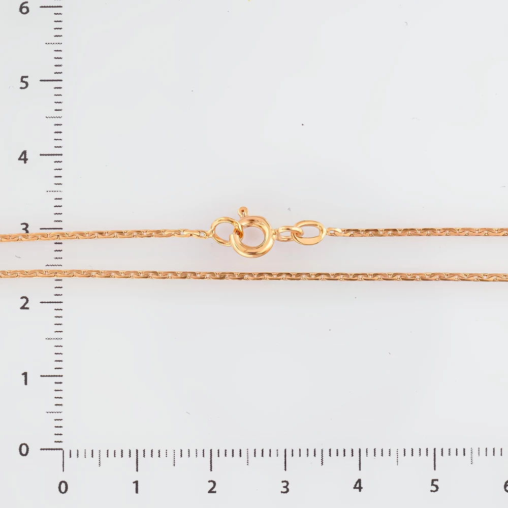 Цепь из красного золота 585 пробы