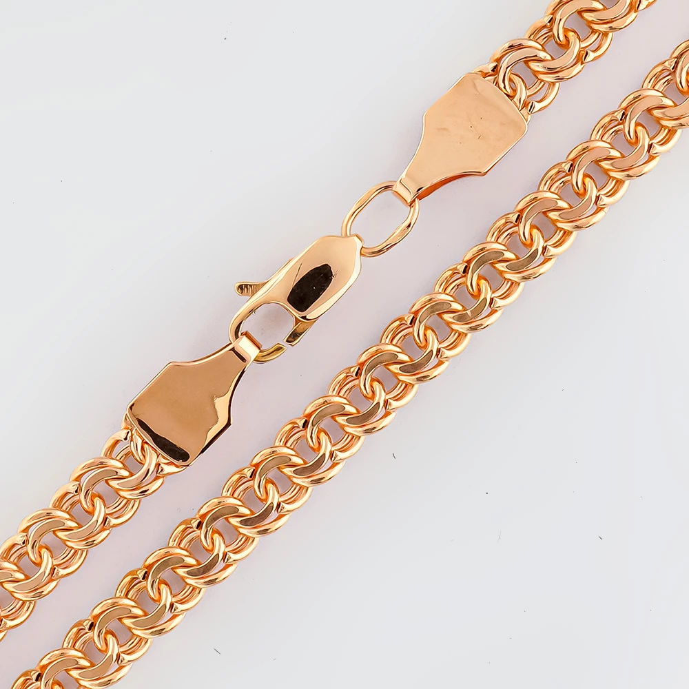 Цепь из красного золота 585 пробы