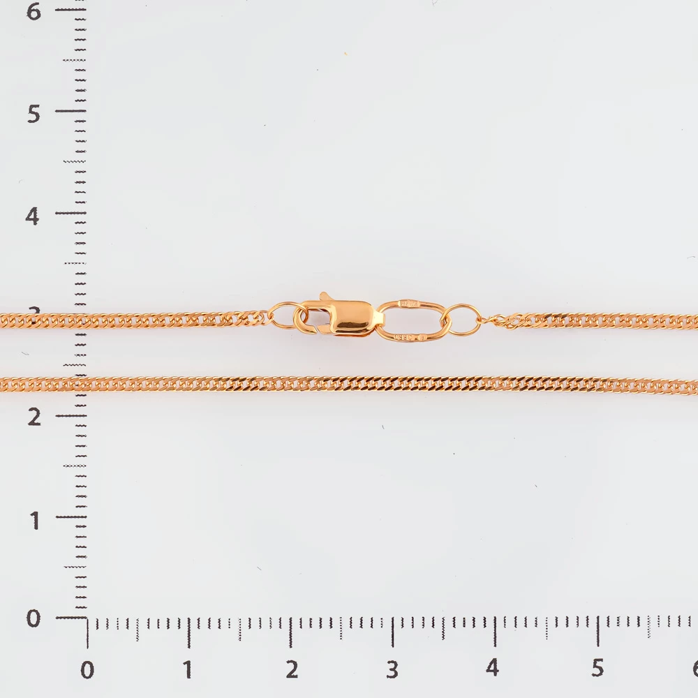 Цепь из красного золота 585 пробы