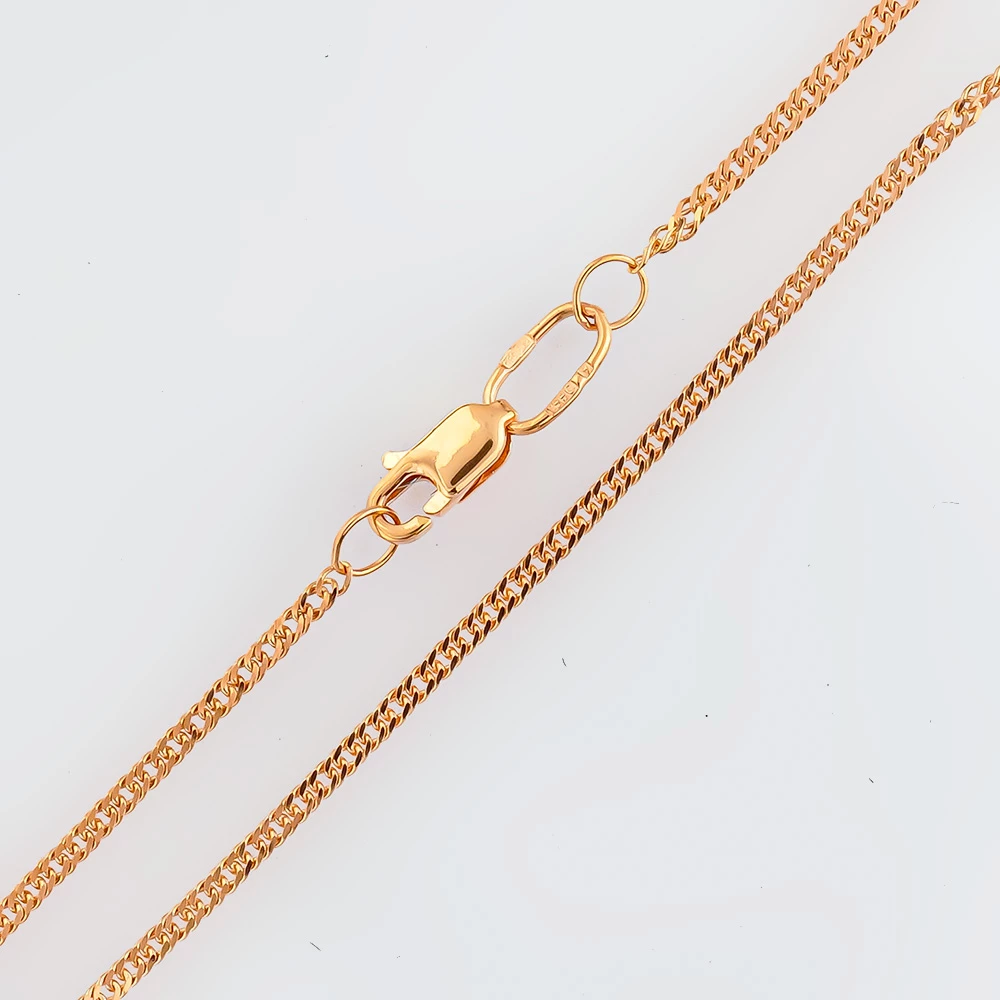 Цепь из красного золота 585 пробы