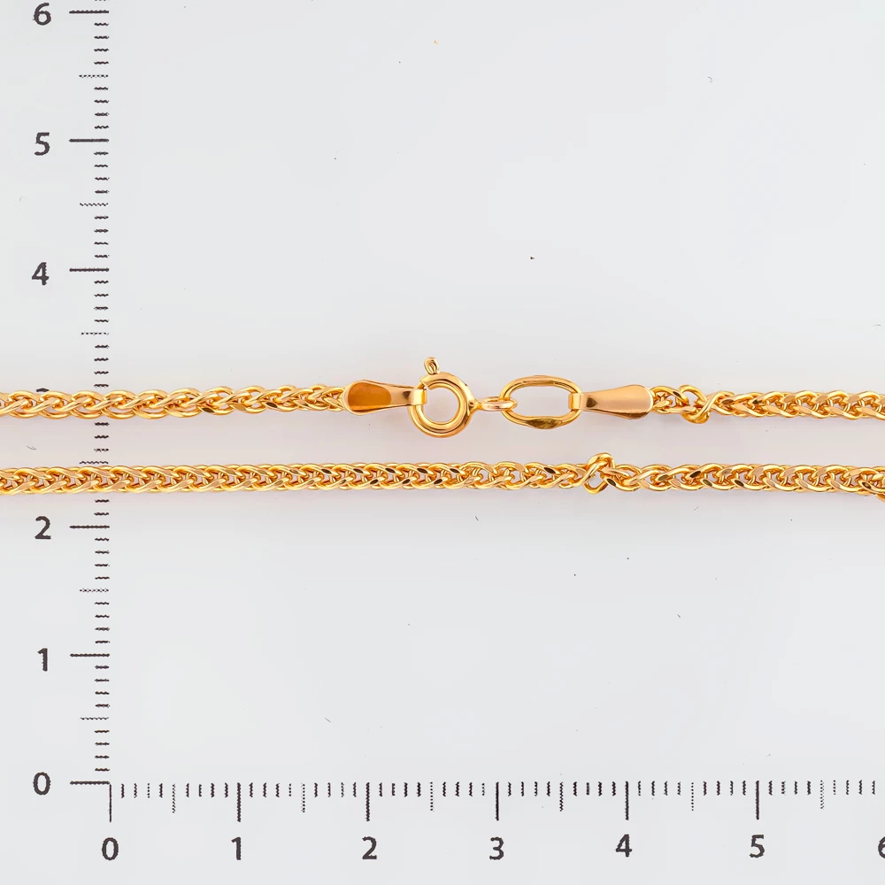 Цепь из красного золота 585 пробы