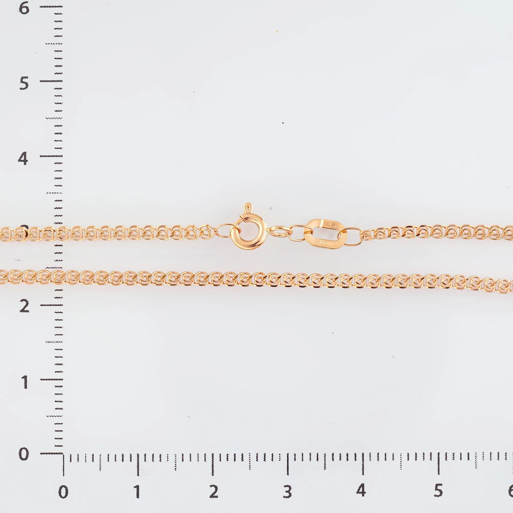 Цепь из красного золота 585 пробы