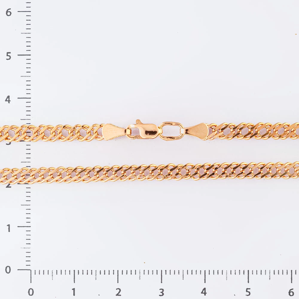 Цепь из красного золота 585 пробы