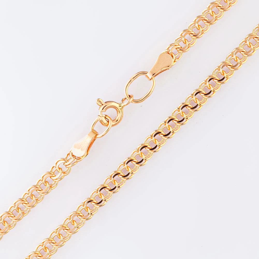 Цепь из красного золота 585 пробы