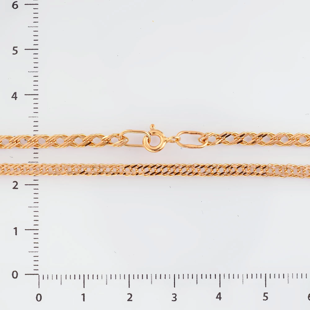 Цепь из красного золота 585 пробы