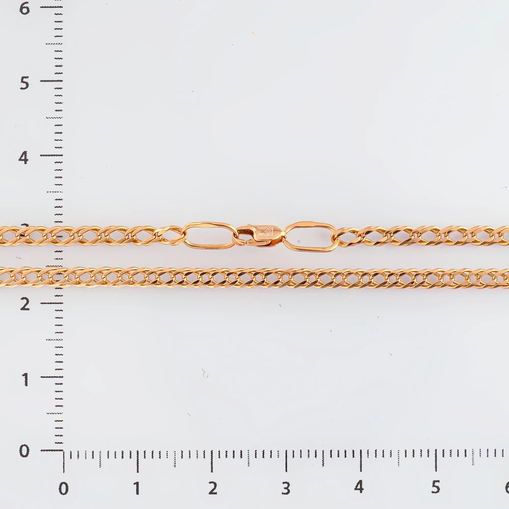 Цепь из красного золота 585 пробы