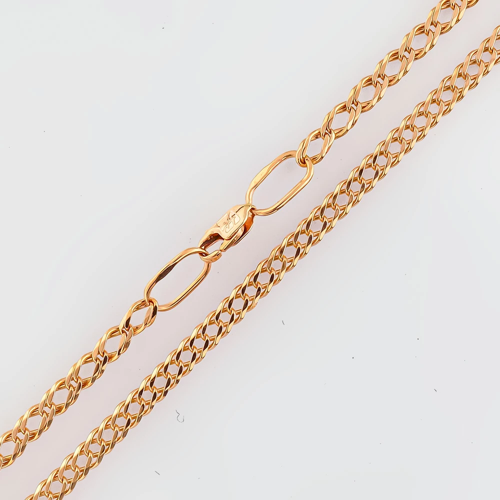 Цепь из красного золота 585 пробы