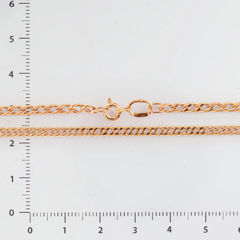 Цепь из красного золота 585 пробы