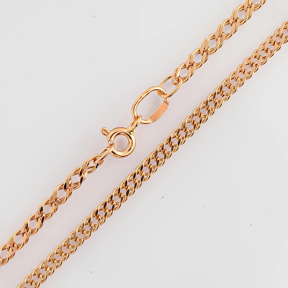 Цепь из красного золота 585 пробы