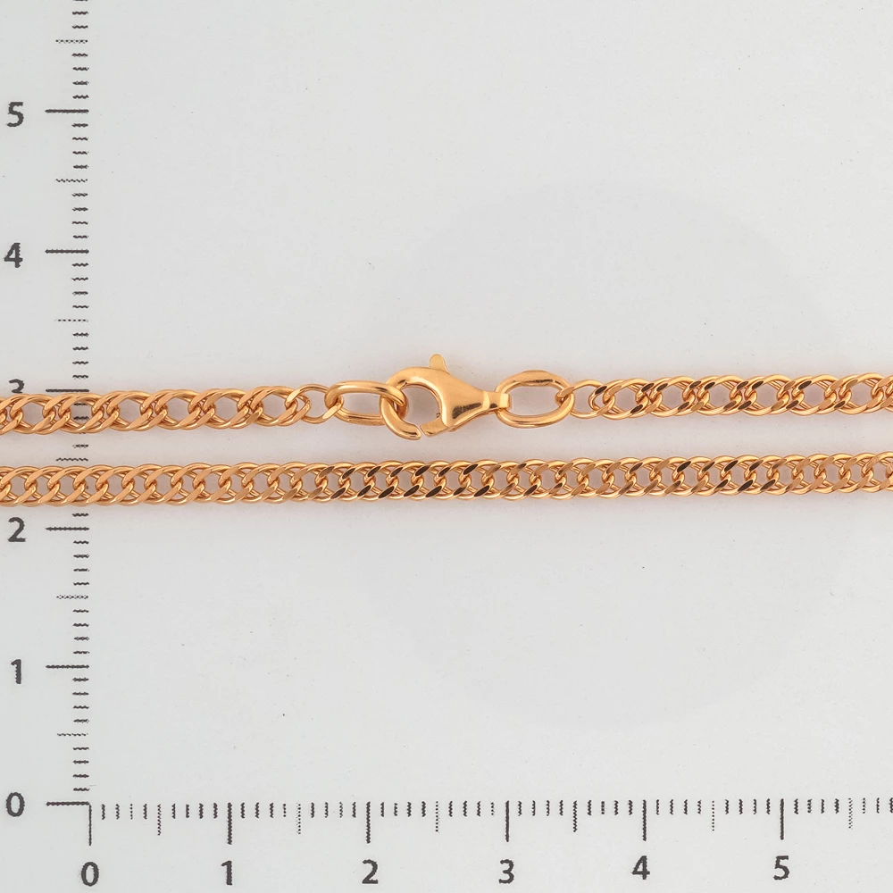 Цепь из красного золота 585 пробы