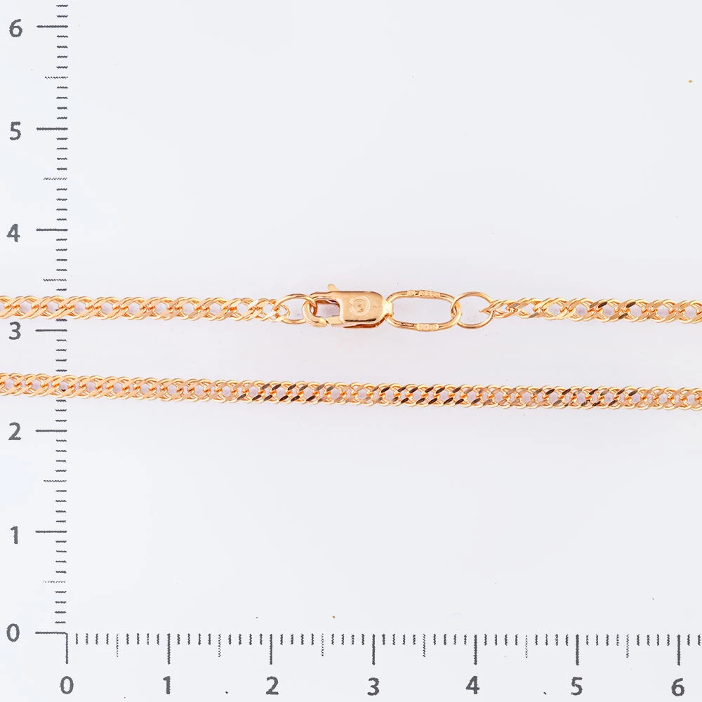 Цепь из красного золота 585 пробы