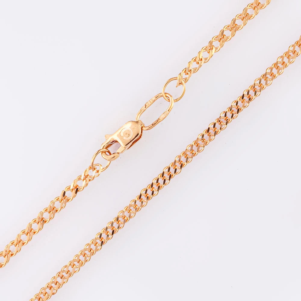 Цепь из красного золота 585 пробы