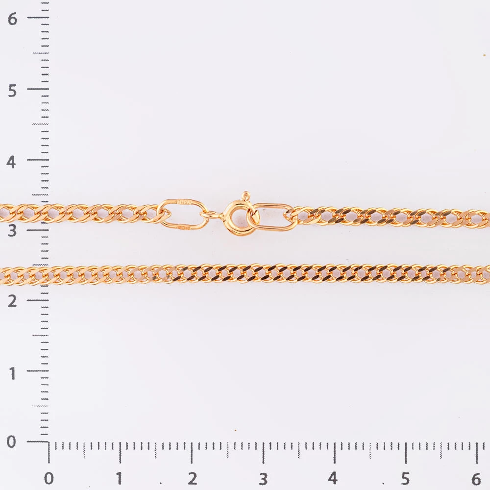 Цепь из красного золота 585 пробы