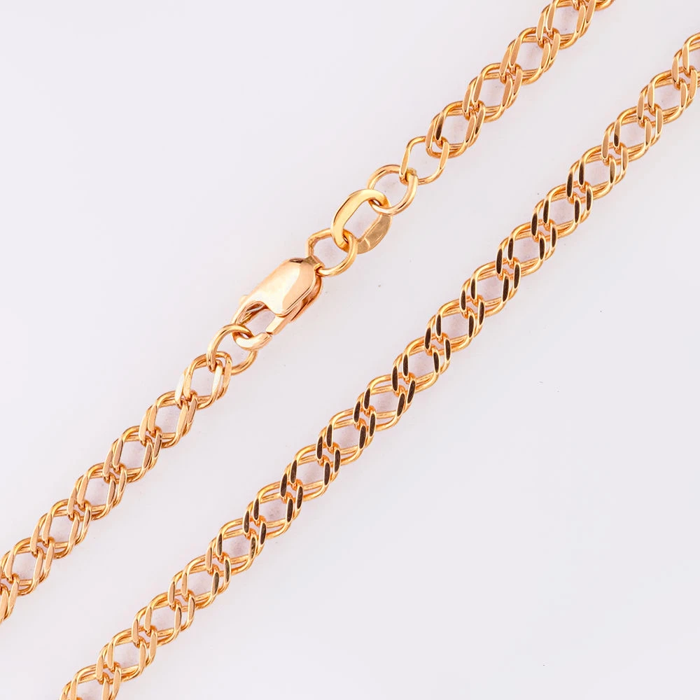 Цепь из красного золота 585 пробы