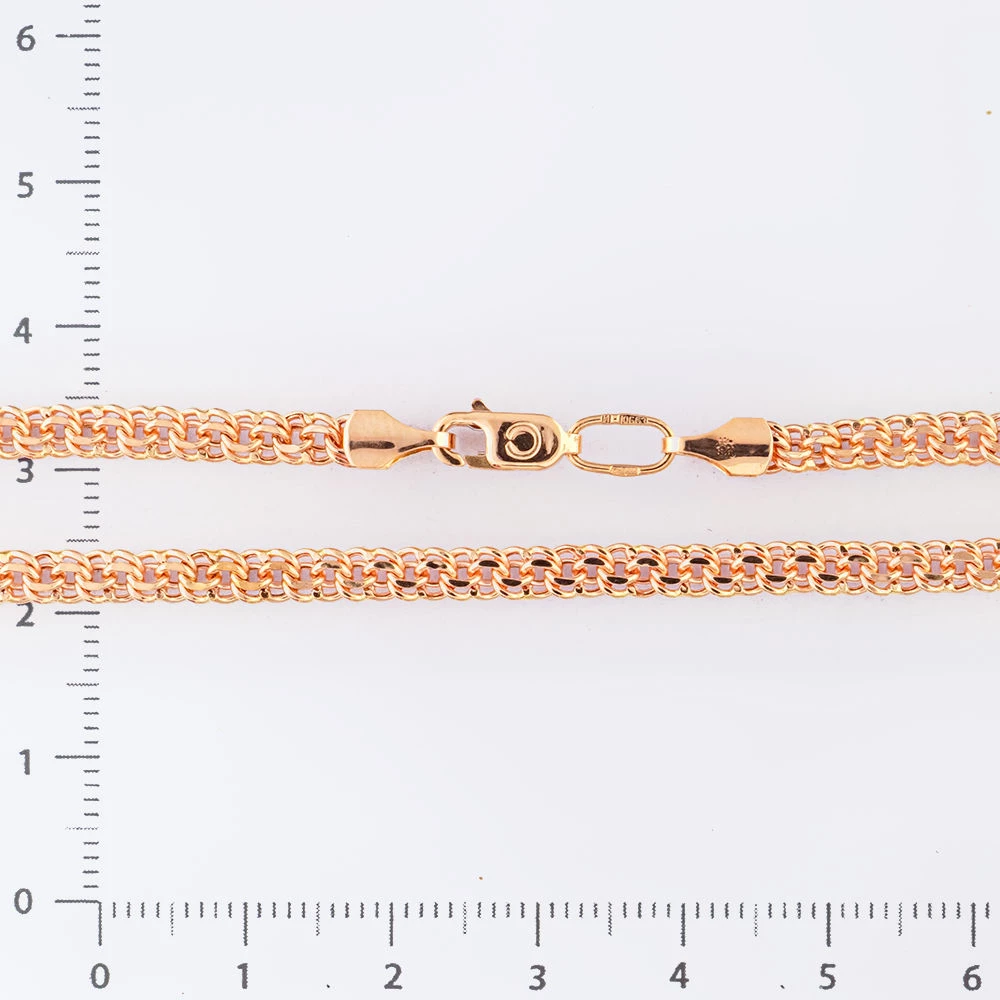 Цепь из красного золота 585 пробы