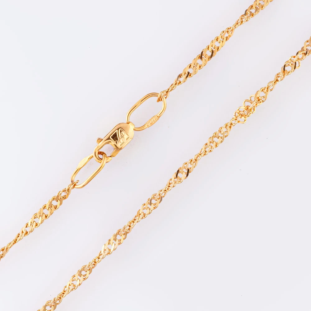 Цепь из красного золота 585 пробы