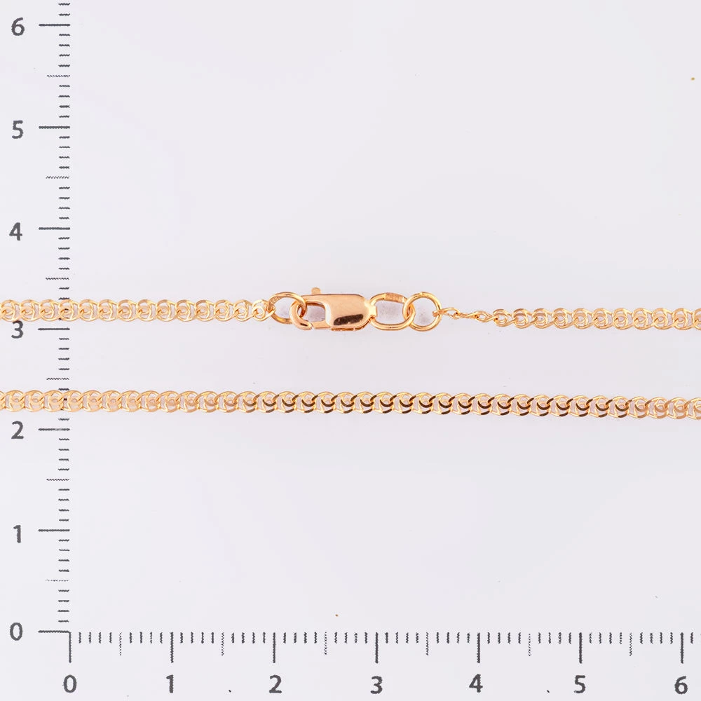 Цепь из красного золота 585 пробы