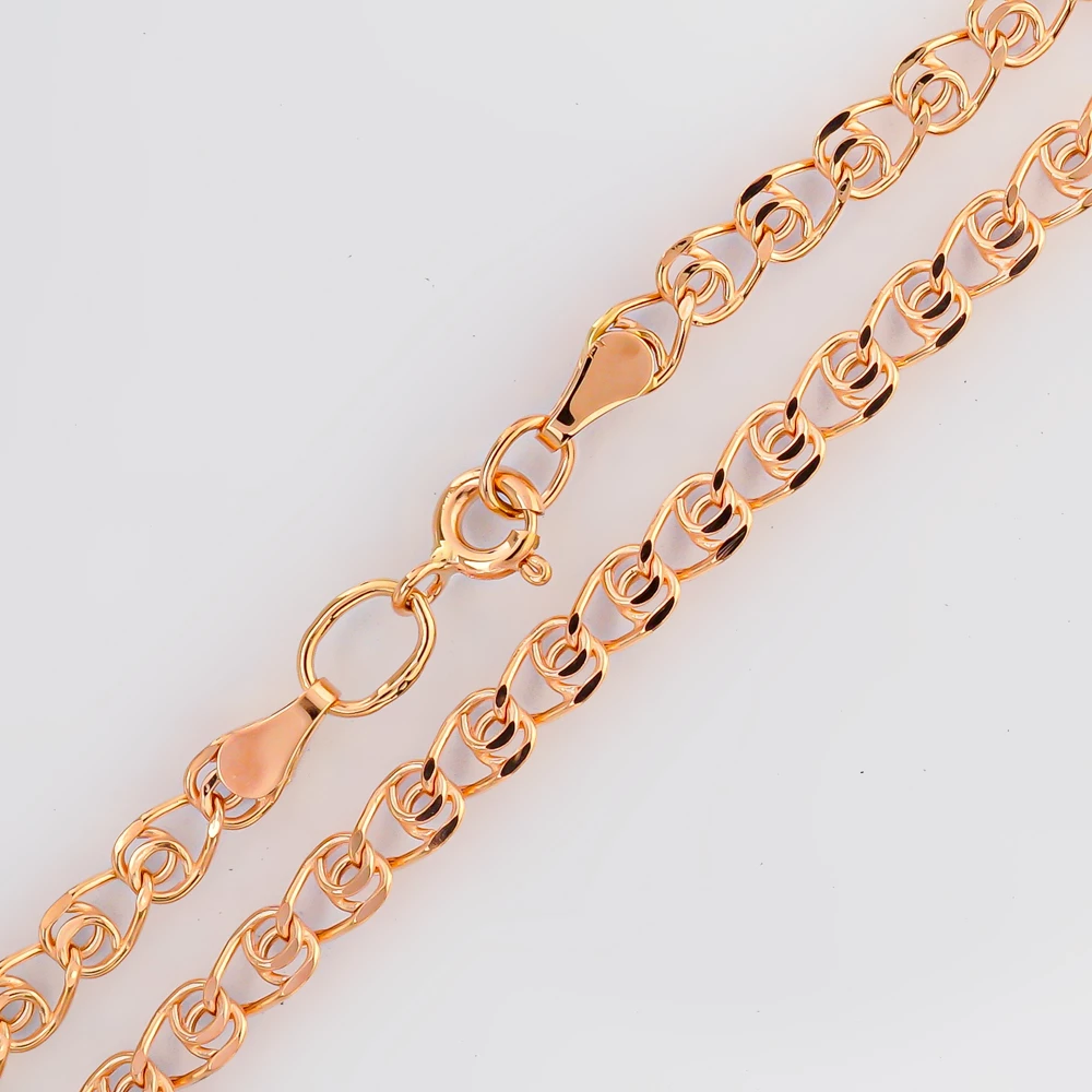 Цепь из красного золота 585 пробы