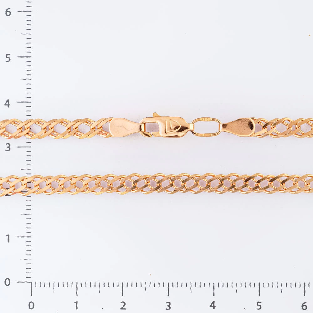 Цепь из красного золота 585 пробы