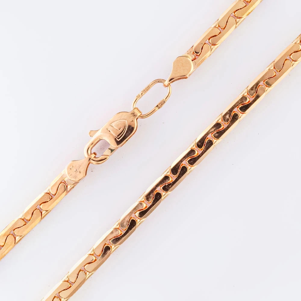 Цепь из красного золота 585 пробы