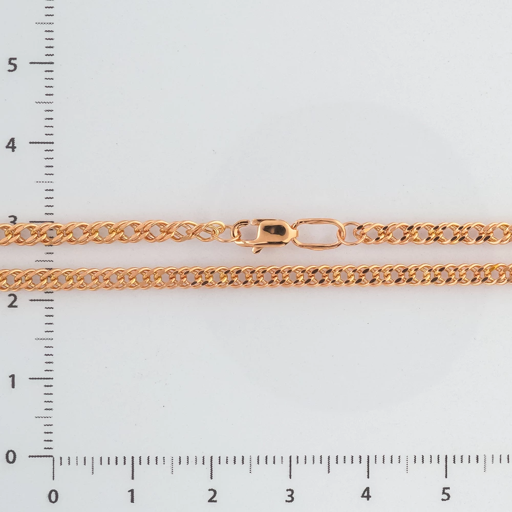 Цепь из красного золота 585 пробы