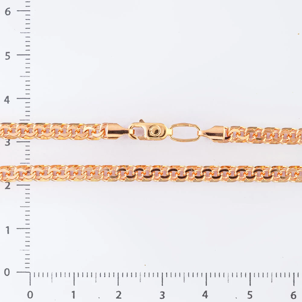 Цепь из красного золота 585 пробы