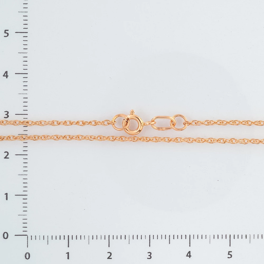 Цепь из красного золота 585 пробы